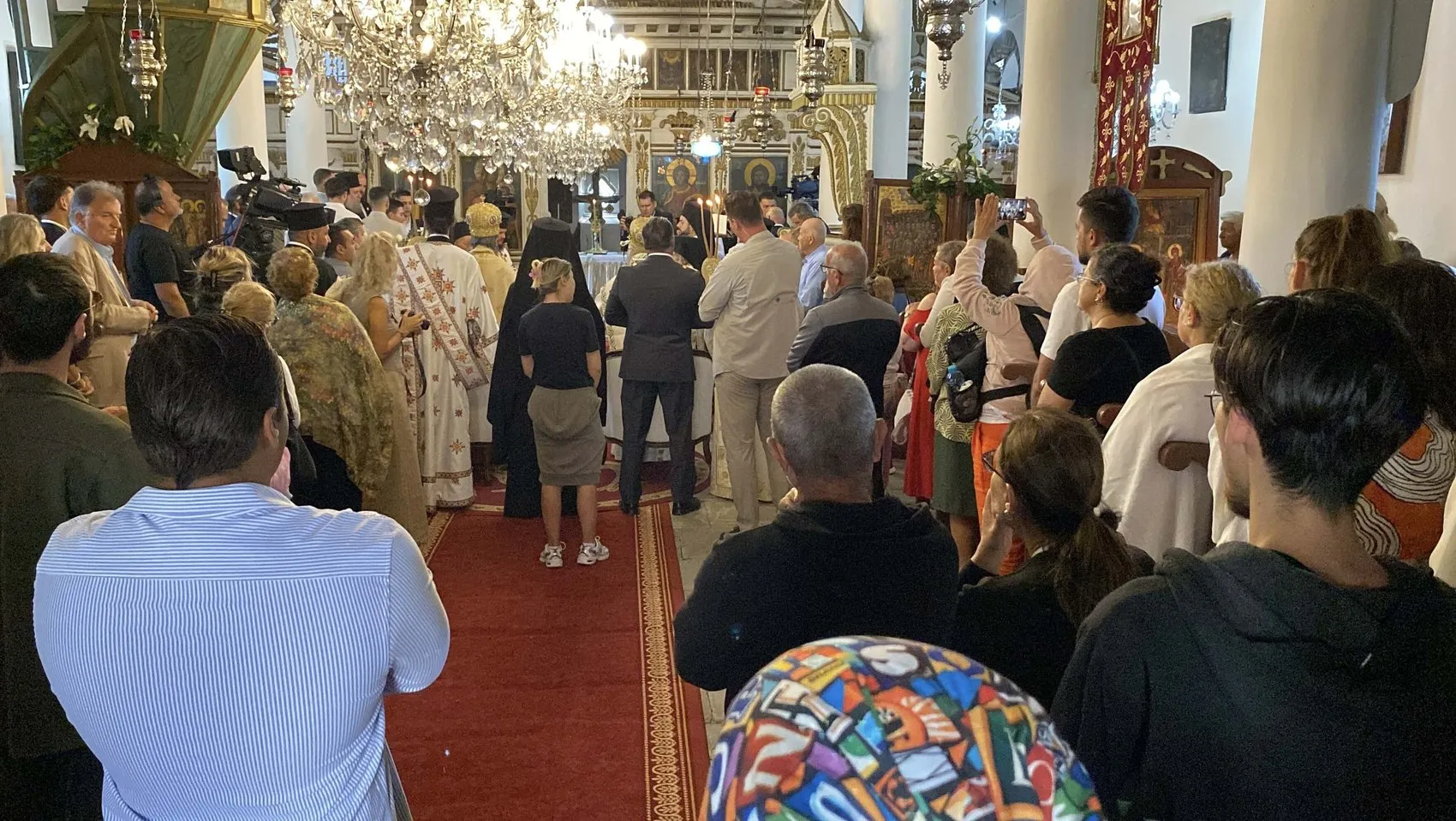Gökçeada'da Meryem Ana ayini düzenlendi