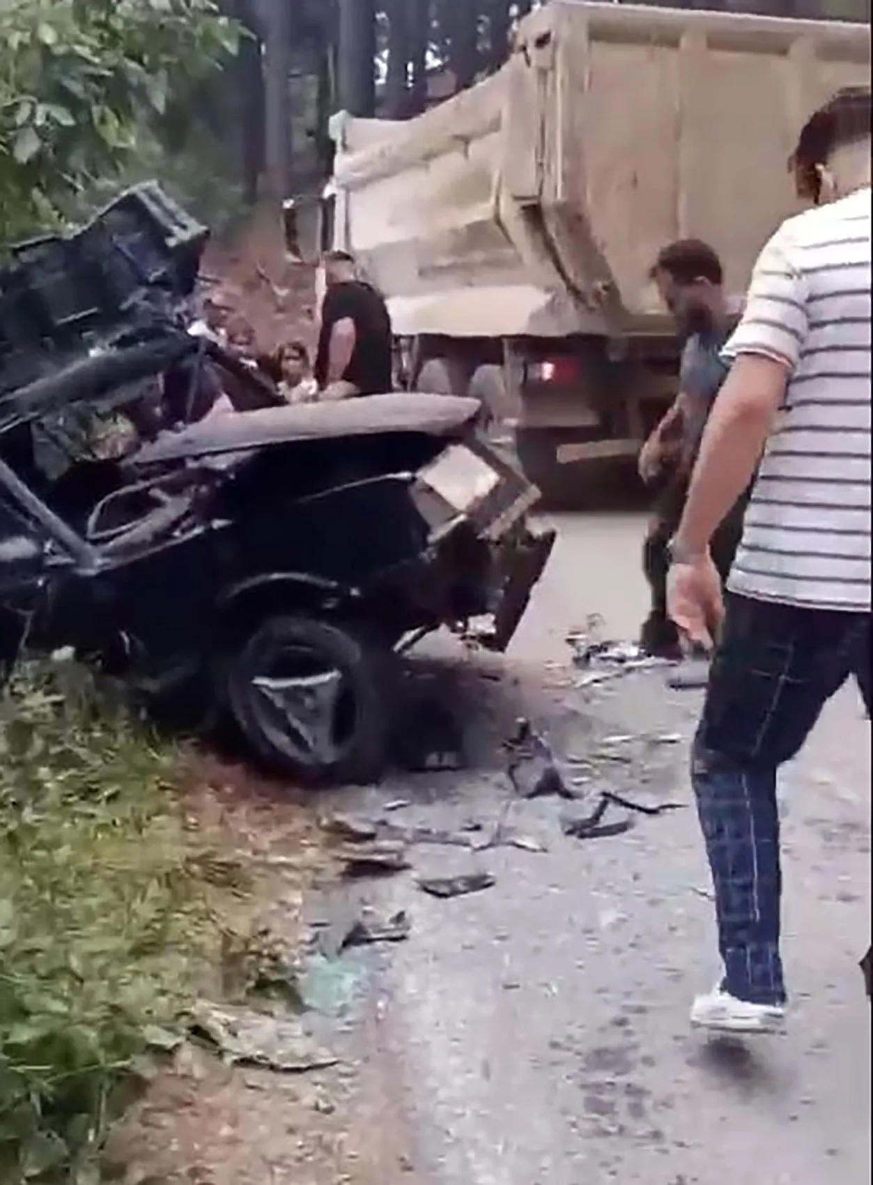 Hatay yayla yolunda kaza sonucu dokuz kişi yaralandı