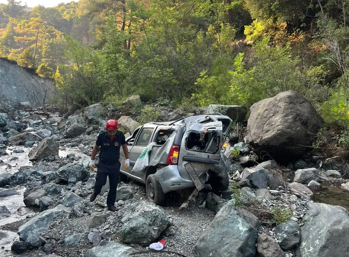 Osmaniye'de yayla yolunda kaza 1 can kaybı