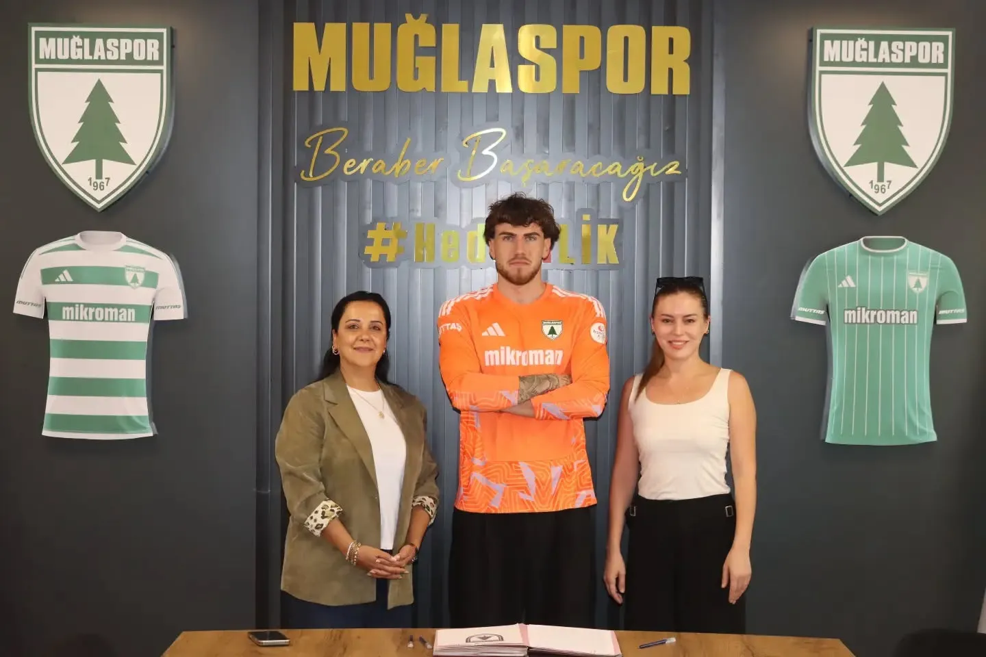 Muğlaspor kalecisini buldu Batıhan Gebecelioğlu resmen yeşil-beyazlı