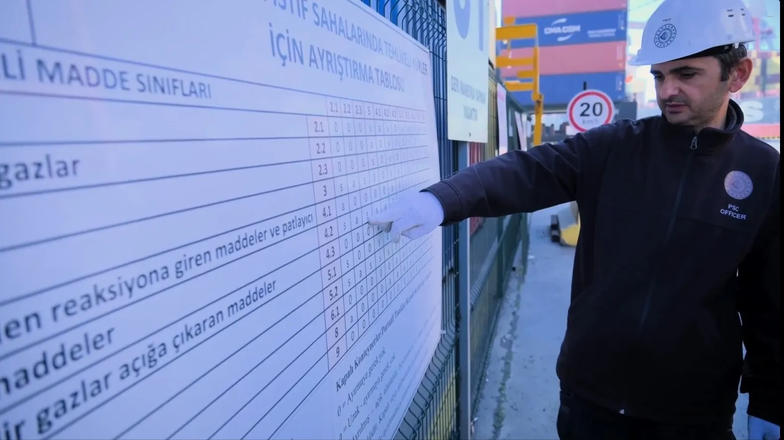 Limanlarda tehlikeli yük denetimi sıkılaştı
