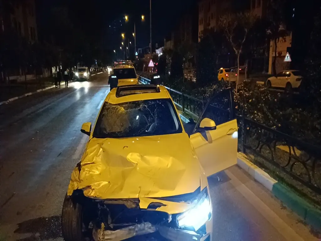 Bursa'da feci kaza güvenlik kamerasında