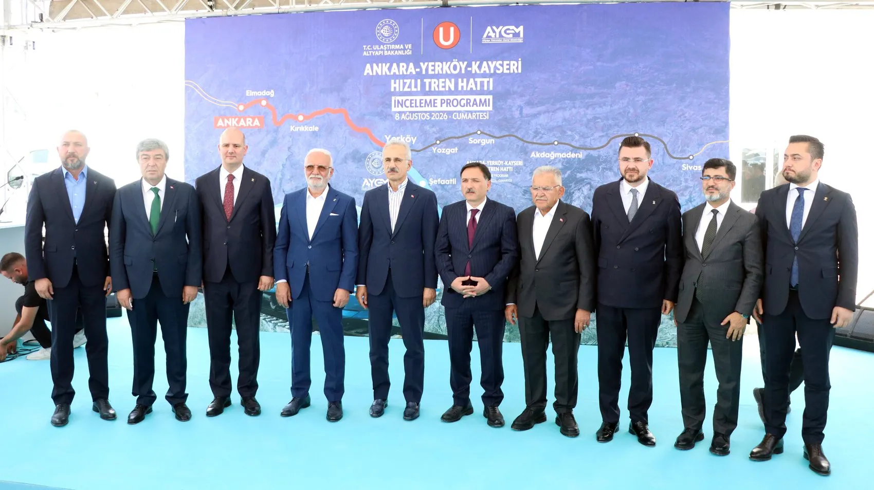 Kayseri Ankara yolculuğu 1 saat 45 dakikaya iniyor