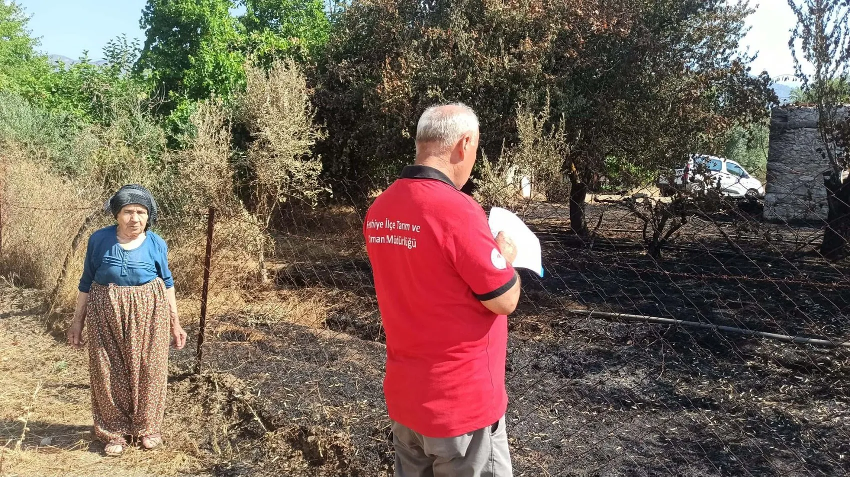 Muğla’da yanan tarım arazilerinin zararı hesaplanıyor