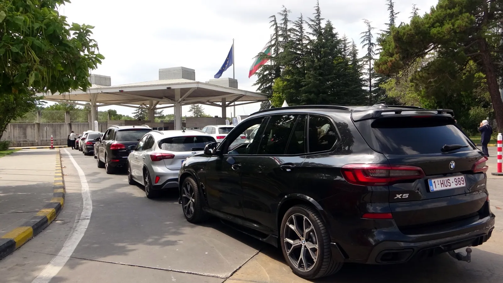 Edirne'de gurbetçi dönüşünde Kapıkule'den 5 bin 587 araçla son 3 yılın rekoru