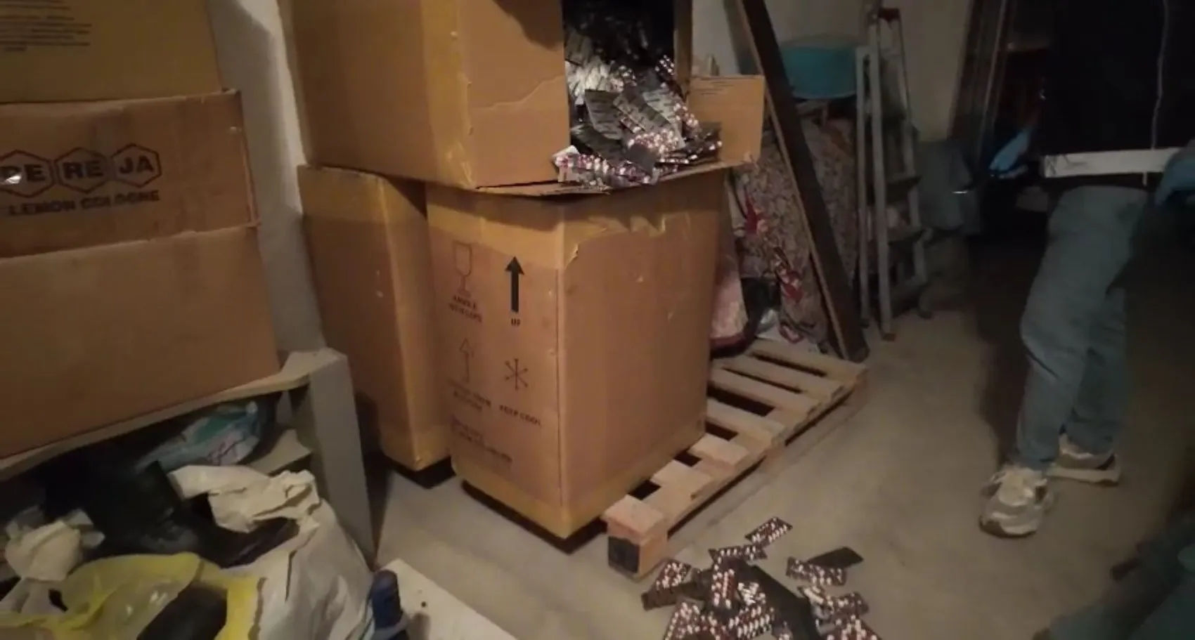 Eskişehir'de dev hap operasyonu 147 bin hapla 9 gözaltı