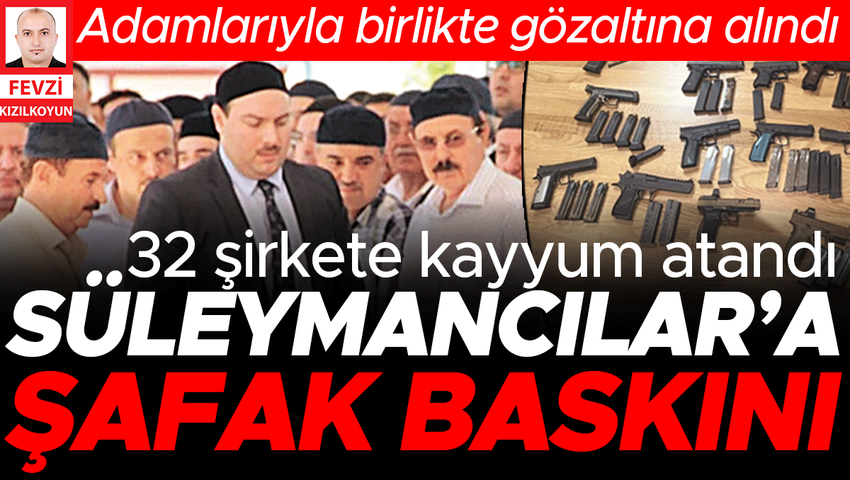 Liderlerine operasyon! Suçlama: Çıkar amaçlı suç örgütü... 37 kişi gözaltında