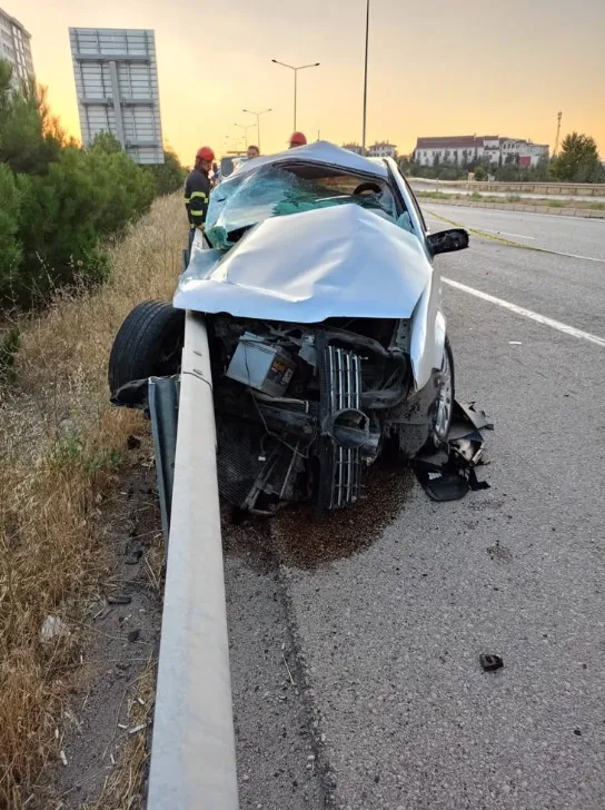 Kırıkkale yolunda feci kaza 25 yaşındaki sürücü hayatını kaybetti