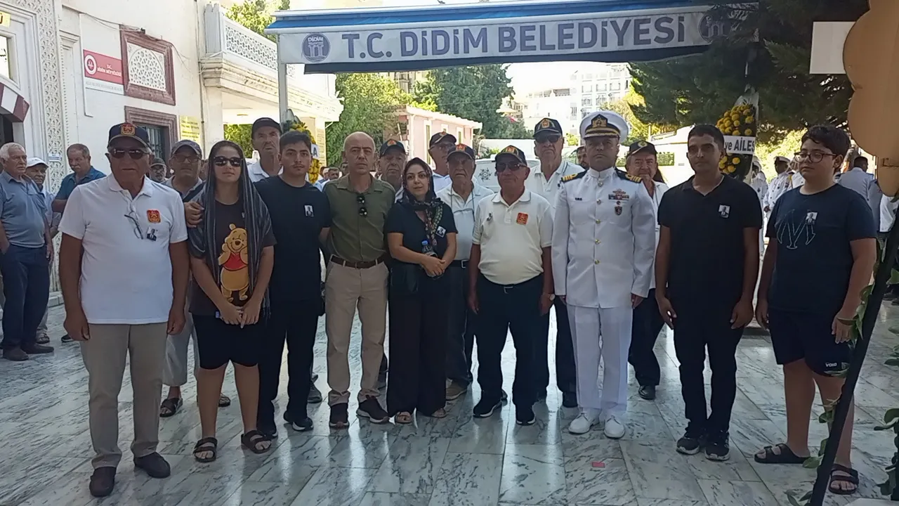 Didim Kıbrıs Gazisi Hayrettin Etik’e veda etti