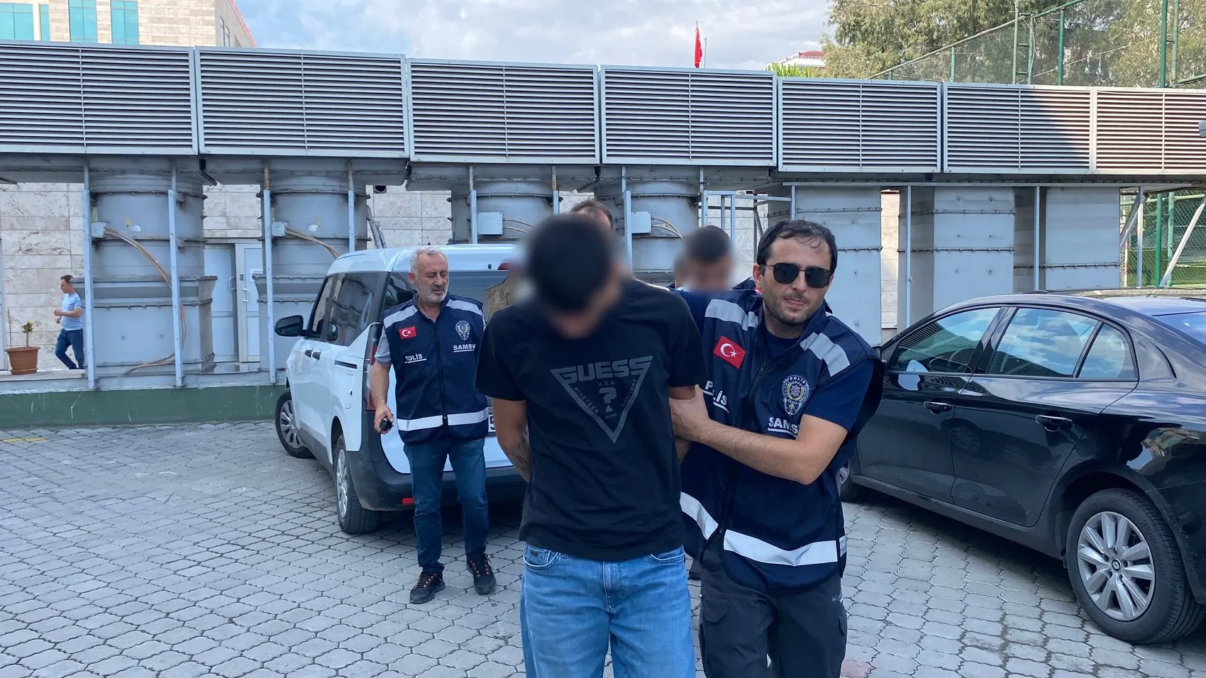 Samsun'da fotokopi tartışması karakolda bitti