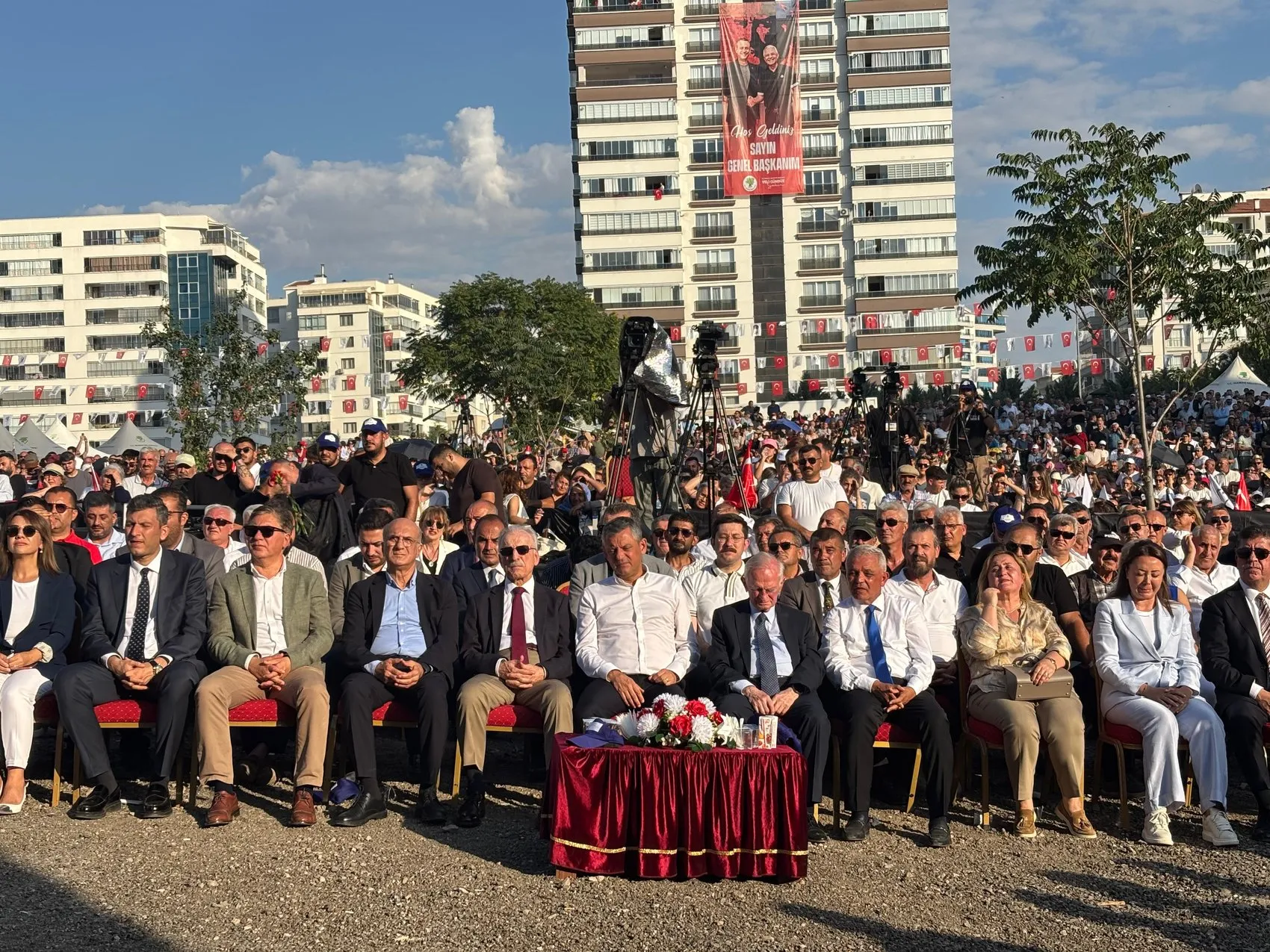 Özgür Özel Mamak’ta cemevi temelini attı