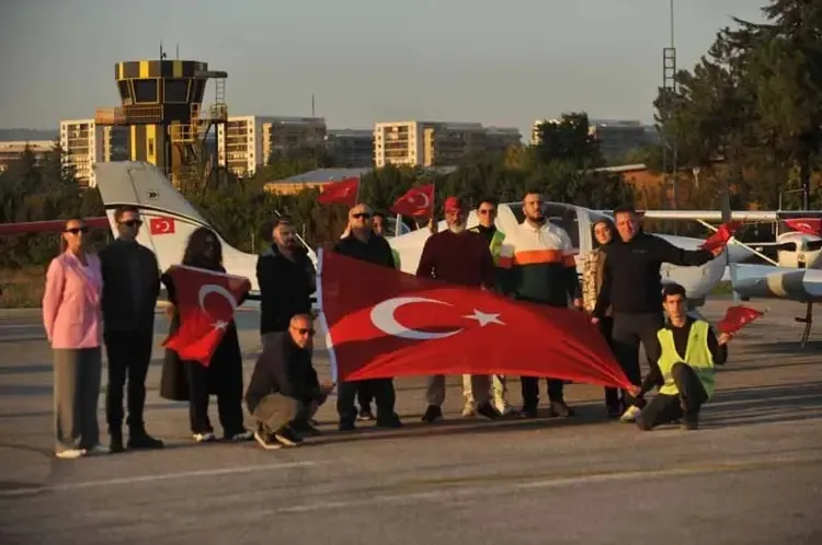 Bursa'nın tarihi havalimanı Zafer Bayramı'nda gökyüzü şölenine ev sahipliği yapacak