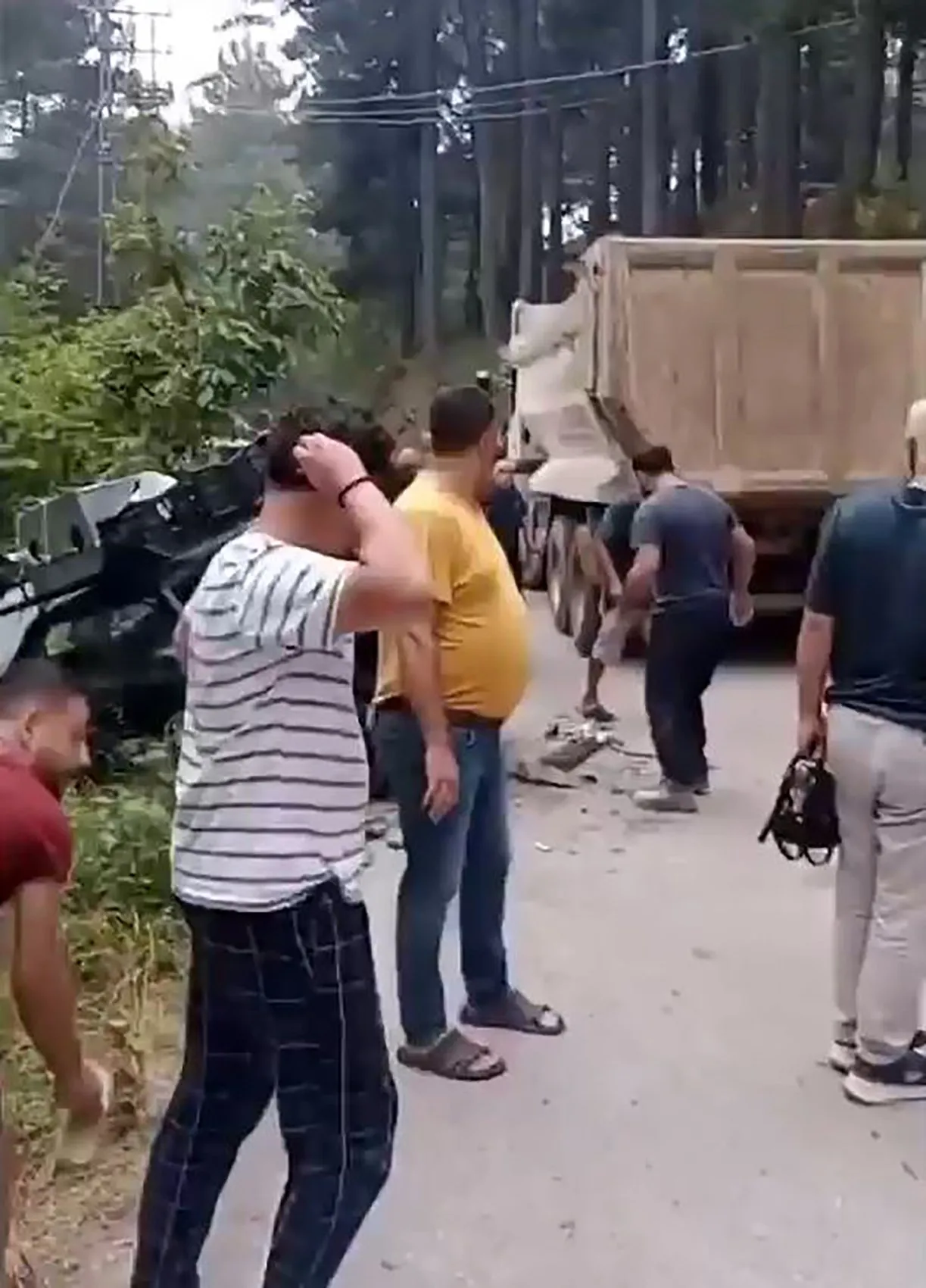 Hatay yayla yolunda kaza sonucu dokuz kişi yaralandı
