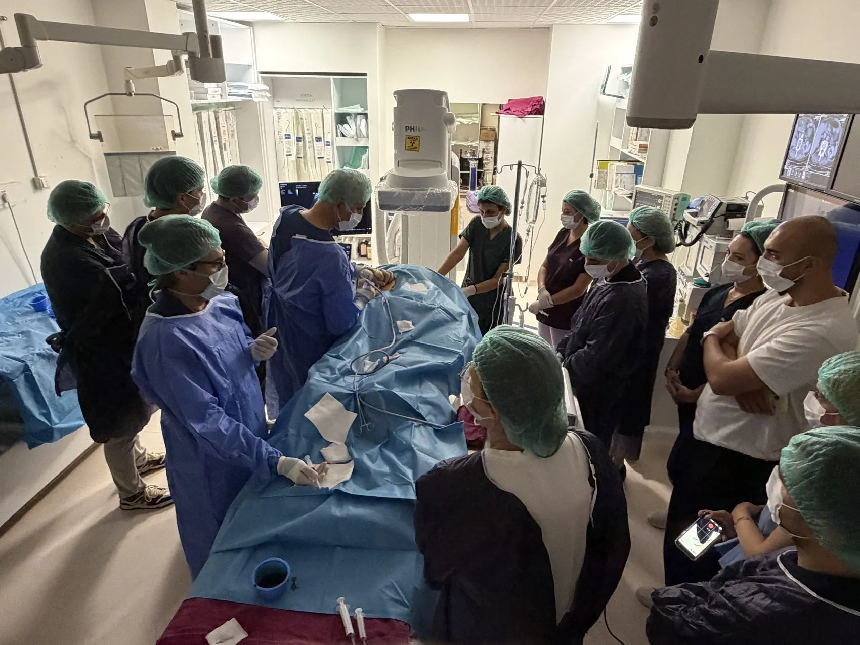 Eskişehir'de sağlıkta dünya markası Romanyalı doktorlar ablasyonu Türk hekimlerden öğrendi