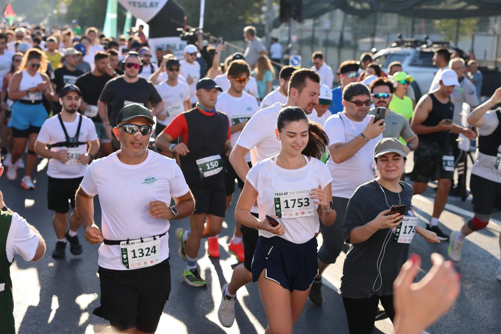 İstanbul’da bağımlılığa karşı ilk yarı maraton koşuldu