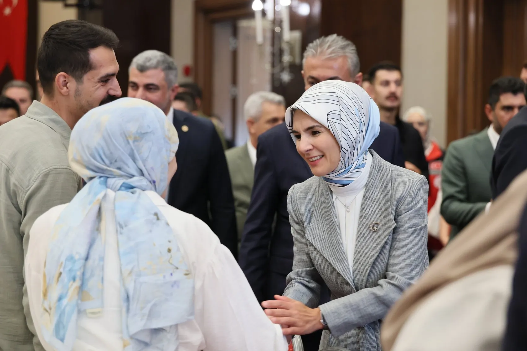 Mardin'de şehit aileleri ve gazilerle buluşan Bakan Göktaş Bu ülke, biz beraber oldukça daha da güçlü olacak