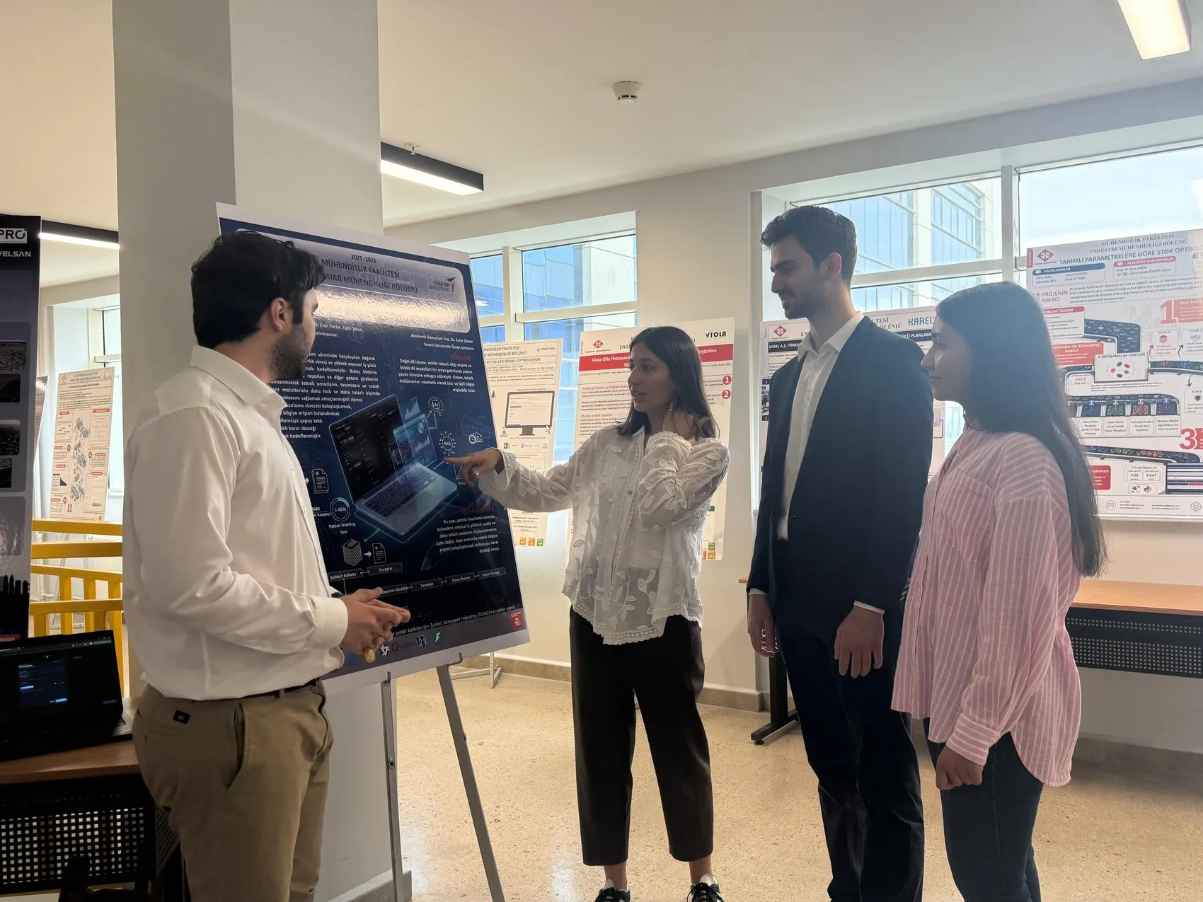 Öğrencilerden savunma sanayine yapay zekalı patent asistanı