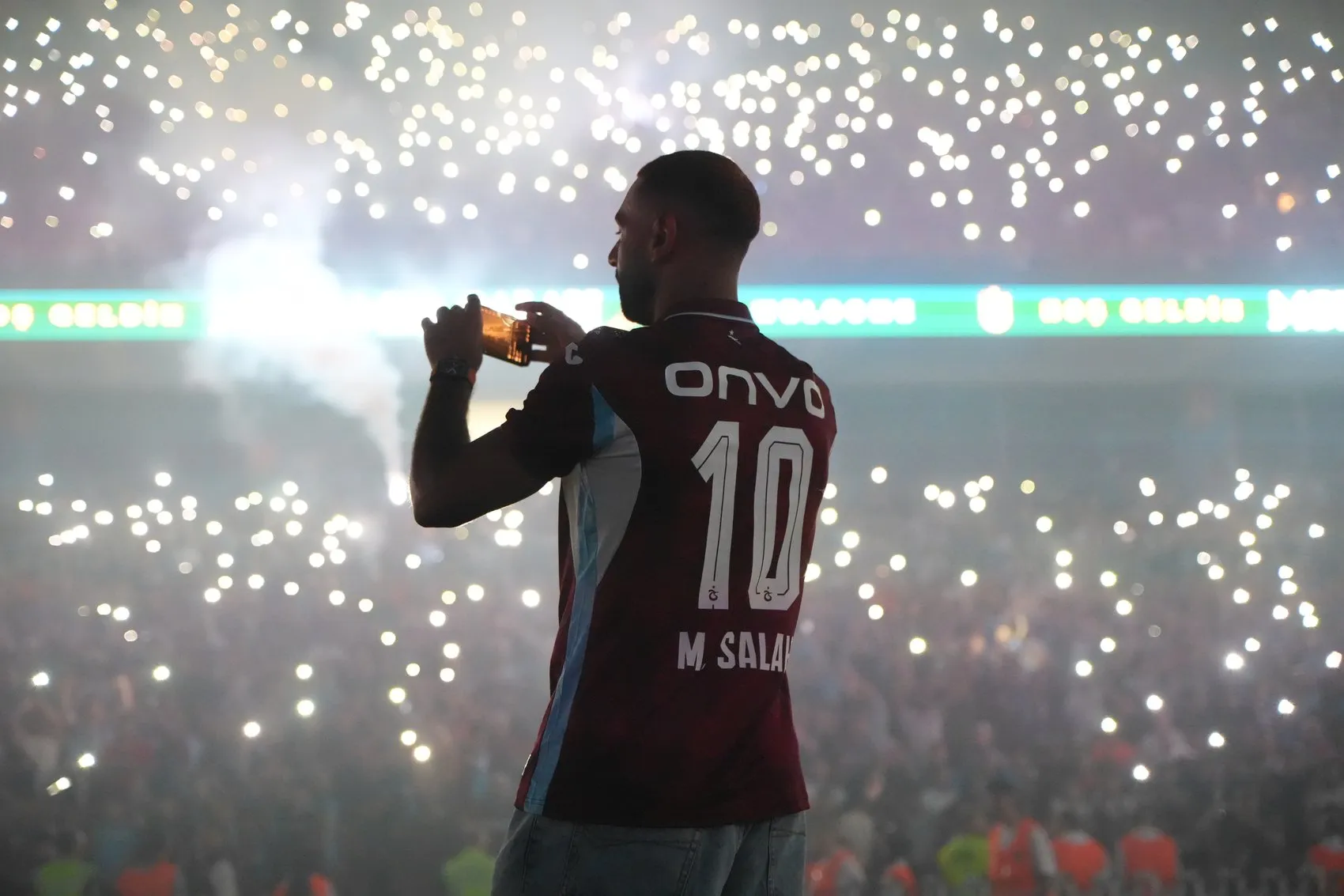 Muhammed Salah Trabzon turizmini uçuşa geçirdi