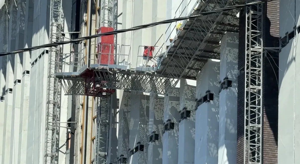 Kağıthane'de inşaat faciasından dönüldü