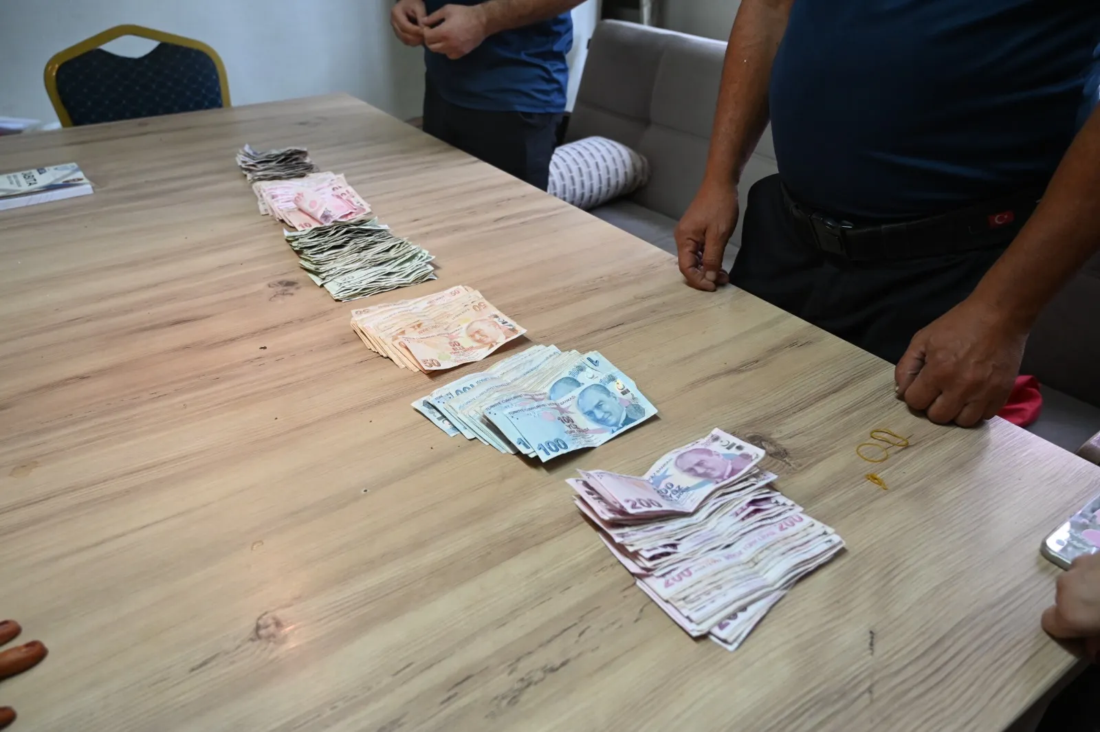 Kırıkkale'de dilencilik yapan kadından çıkan para şaşkına çevirdi