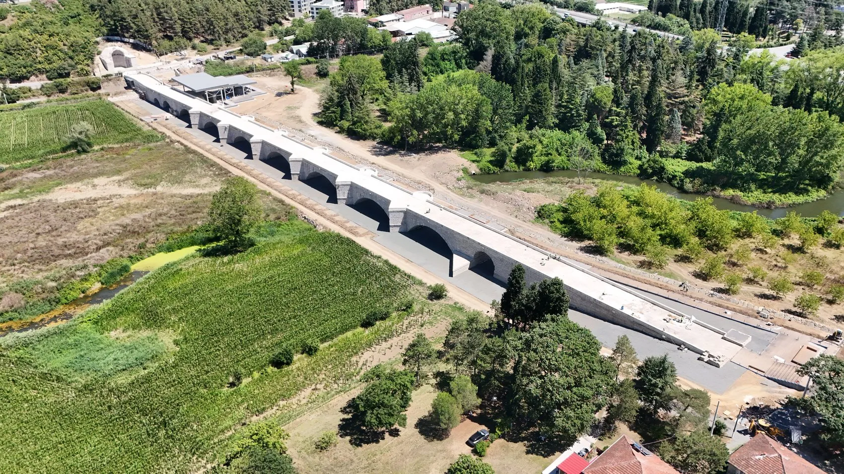 Sakarya’nın 1468 yıllık mirası Beşköprü kapılarını yeniden açtı
