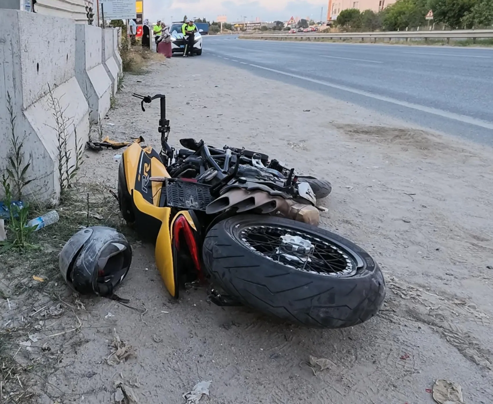 Yeni motosikletiyle ilk sürüşünde hayatını kaybetti