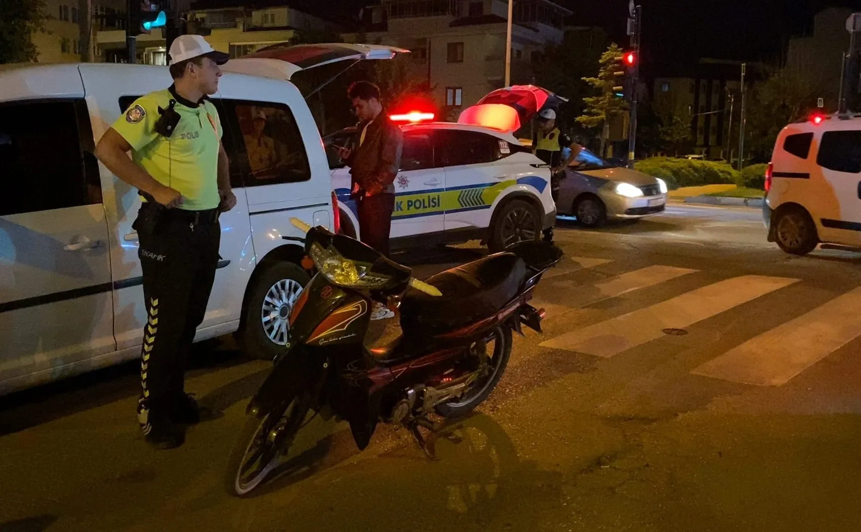 92 bin liralık ceza şoku: Motosikletini bırakıp yürüyerek gitti