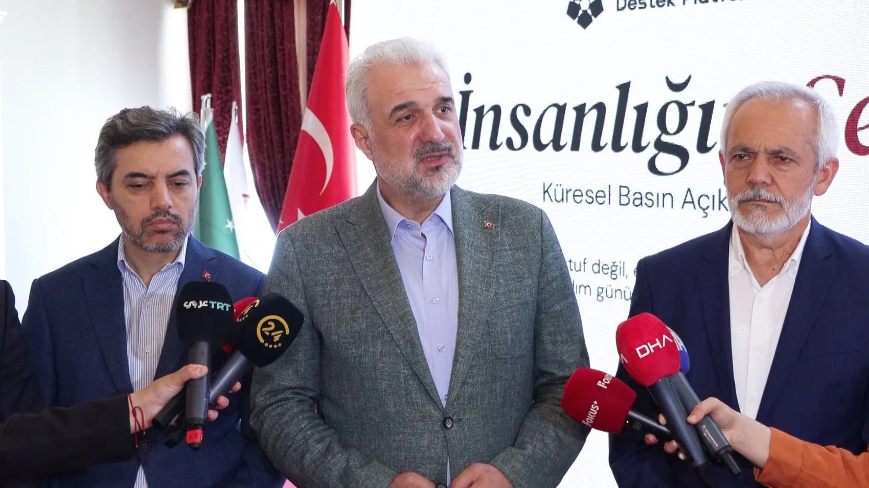 Gazze için küresel insani yardım çağrısı