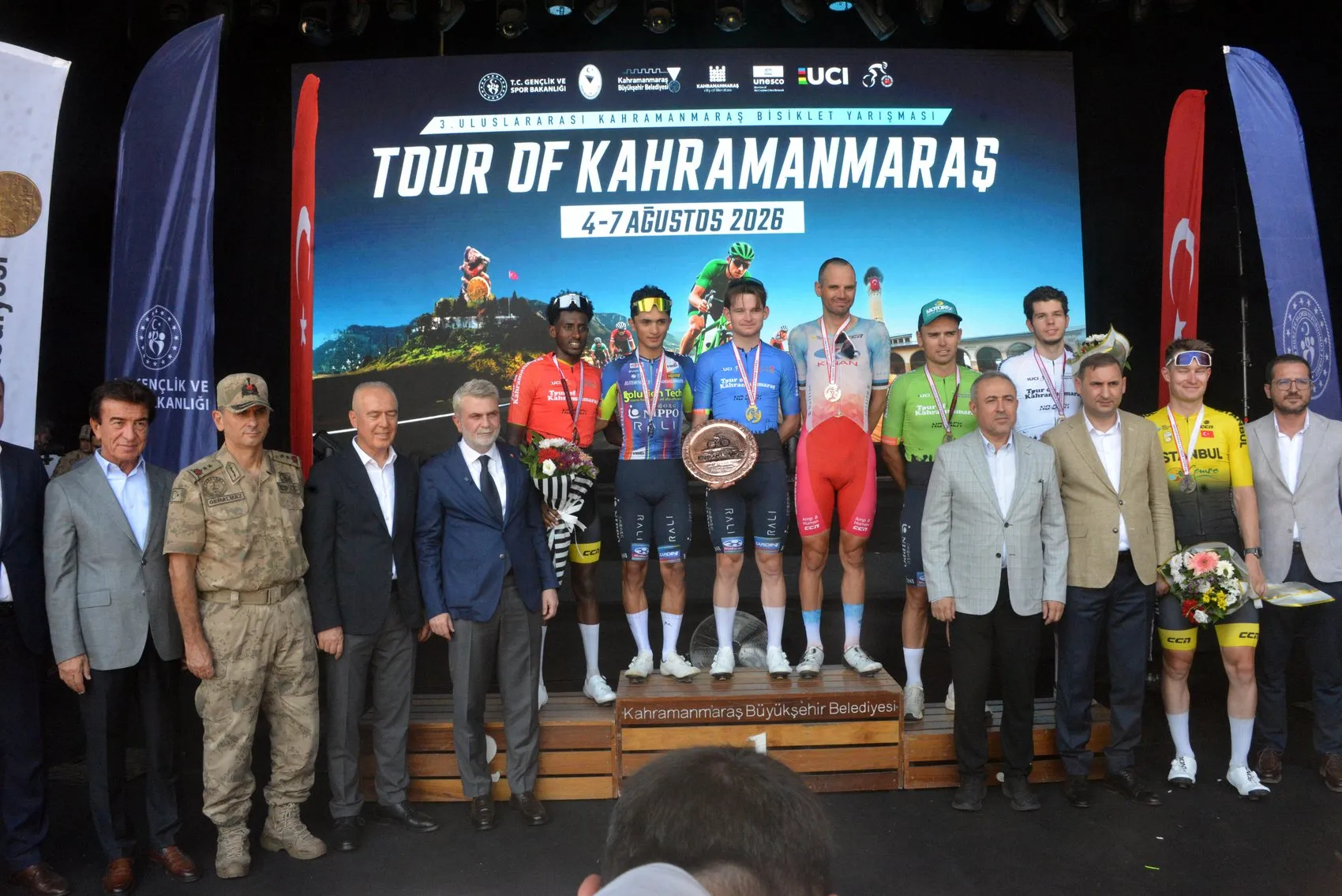 Kahramanmaraş’ta pedallar şampiyon için döndü