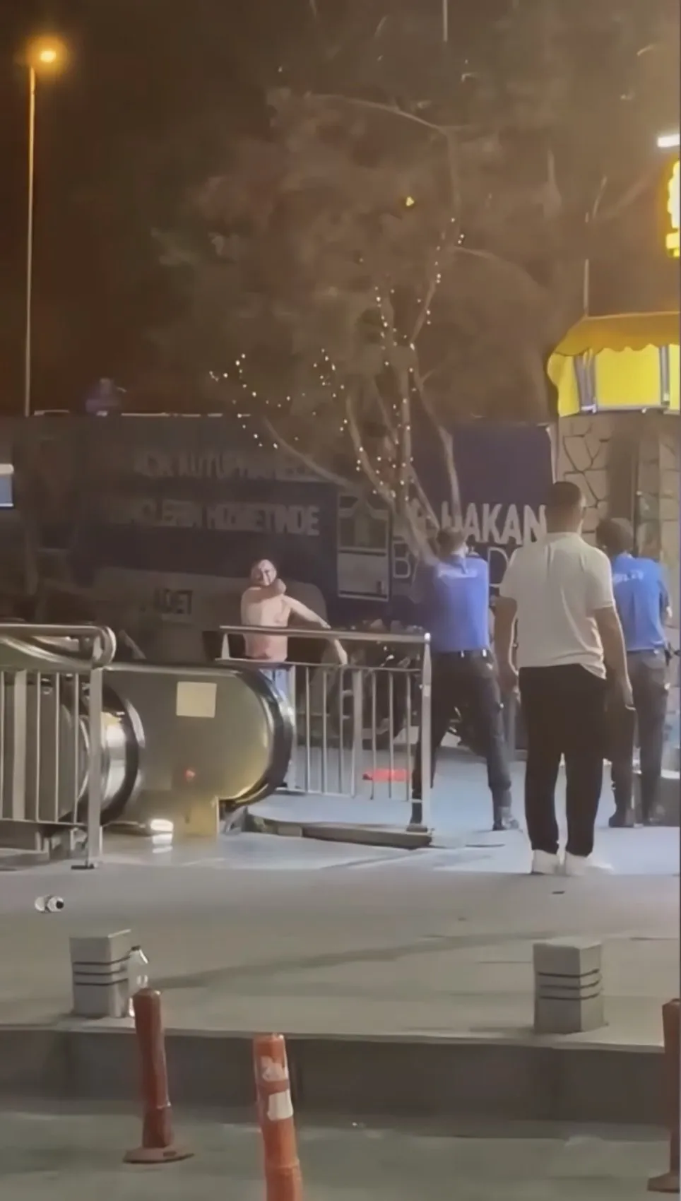 Bahçelievler sokaklarında gergin anlar
