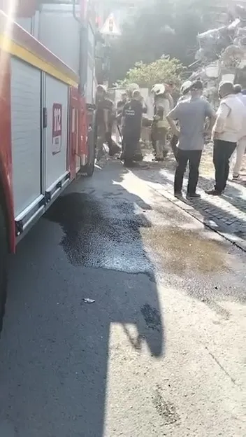 Küçükçekmece'de kentsel dönüşüm yıkımı kazayla bitti