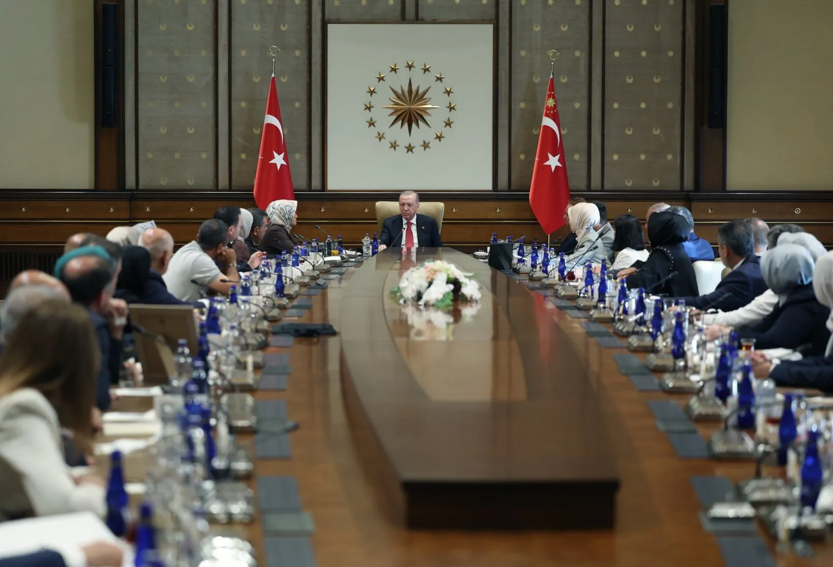 Erdoğan Kahramanmaraş saldırısında hayatını kaybedenlerin aileleriyle görüştü