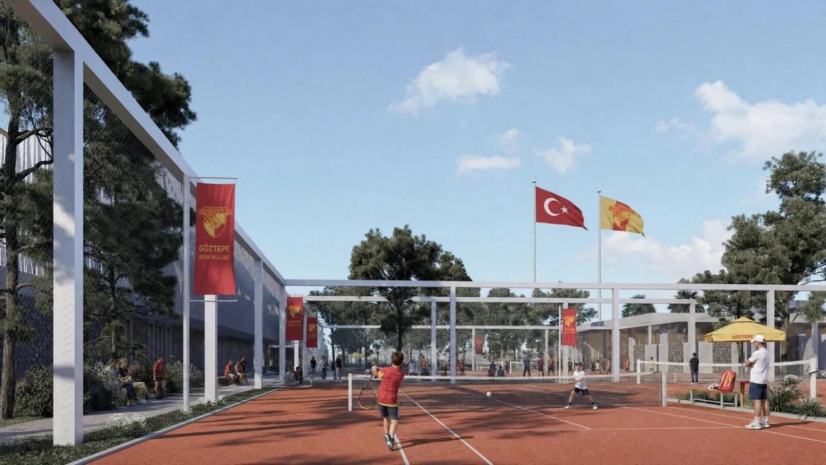 Göztepe'nin dev İnciraltı spor kompleksi için onay çıktı