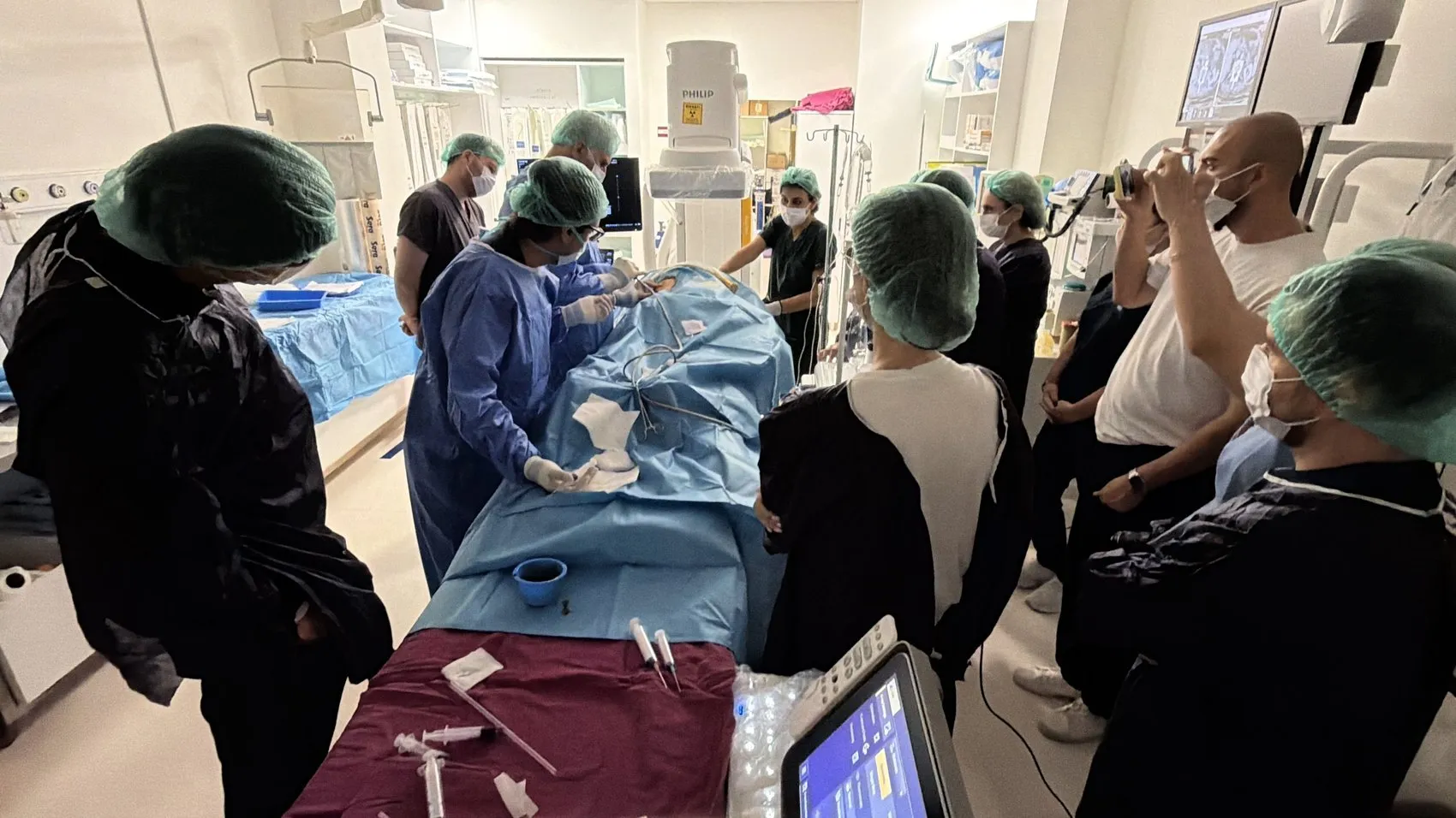 Eskişehir'de sağlıkta dünya markası Romanyalı doktorlar ablasyonu Türk hekimlerden öğrendi