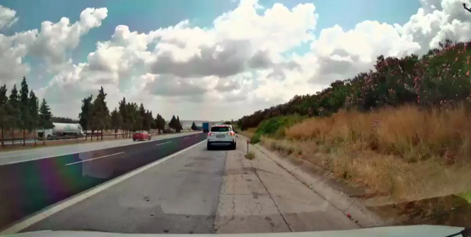 Otoyolda pes dedirten hırsızlık planı