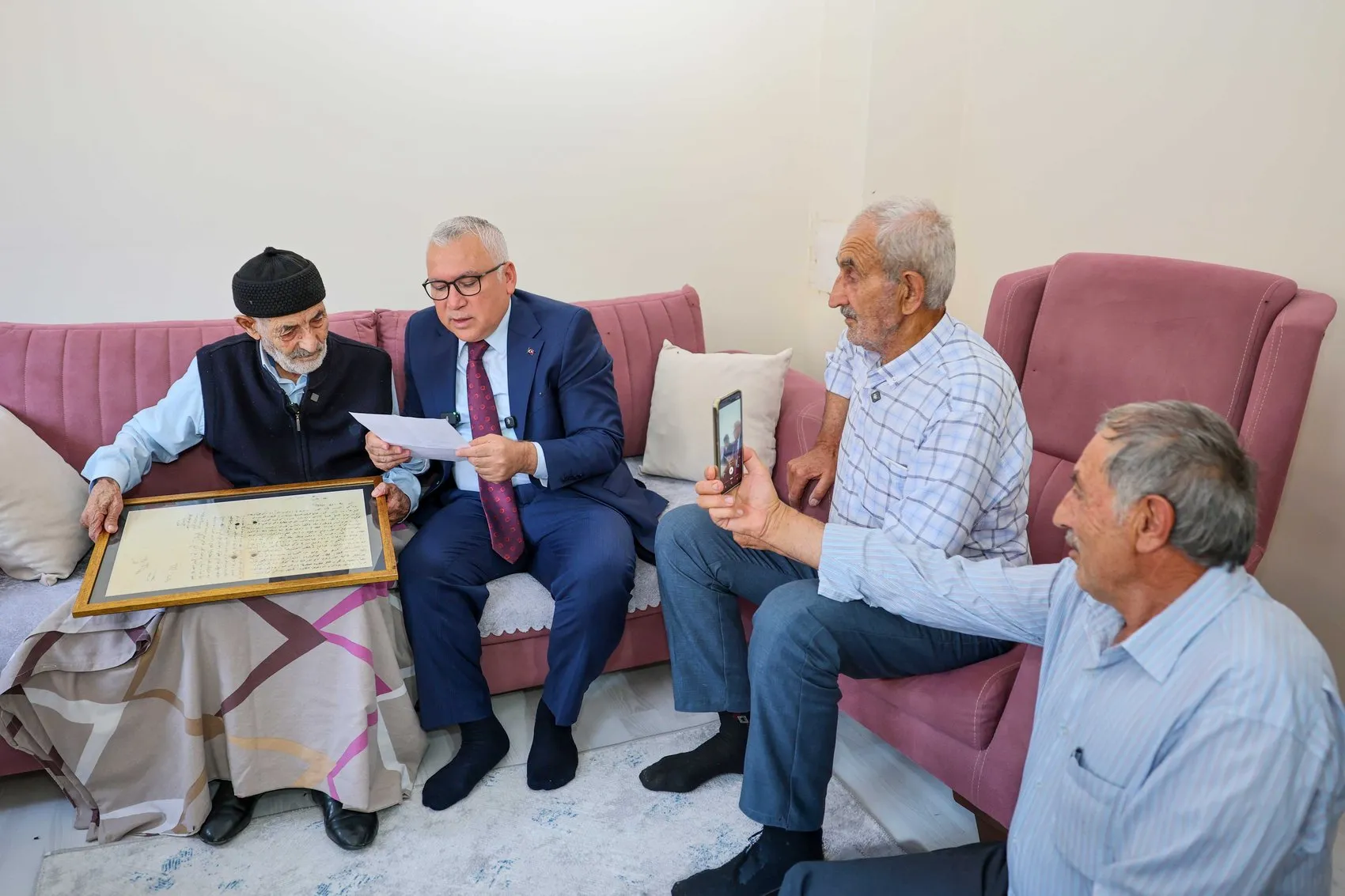 Sivas'ta 113 Yıllık Mektup Hasreti Sona Erdi
