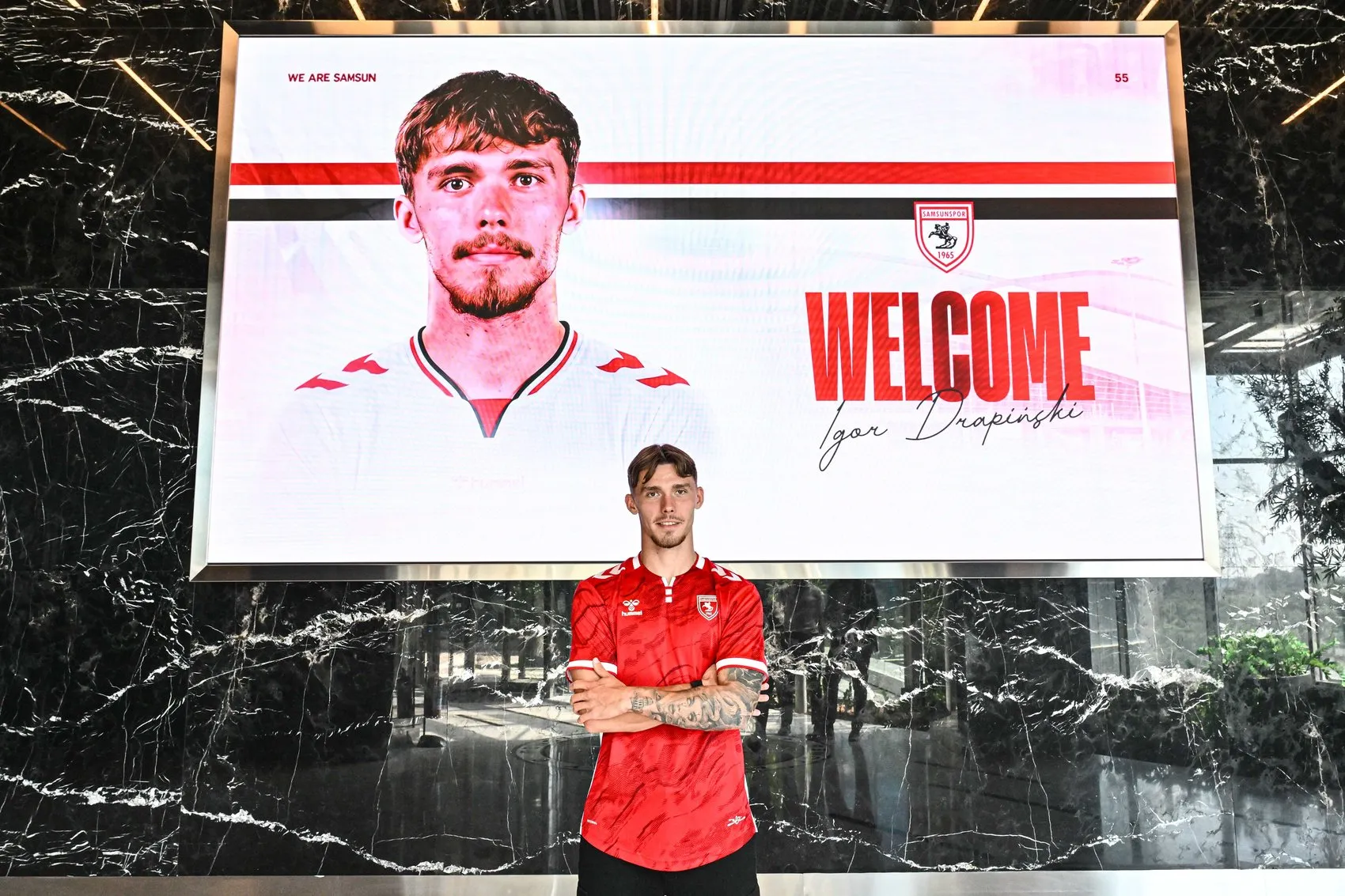 Samsunspor savunmayı Polonyalı genç stopere emanet etti