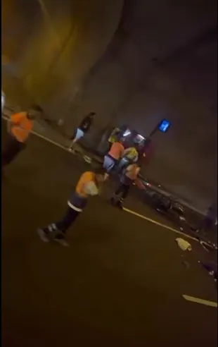 Kuzey Marmara Otoyolu'nda tünel kazası 3 can kaybı