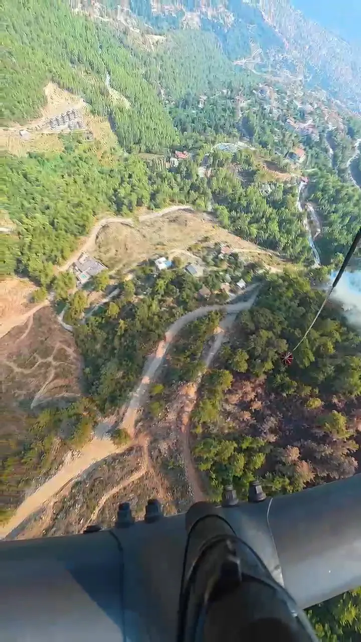 Antalya ormanlarında iki ayrı noktada yangın alarmı