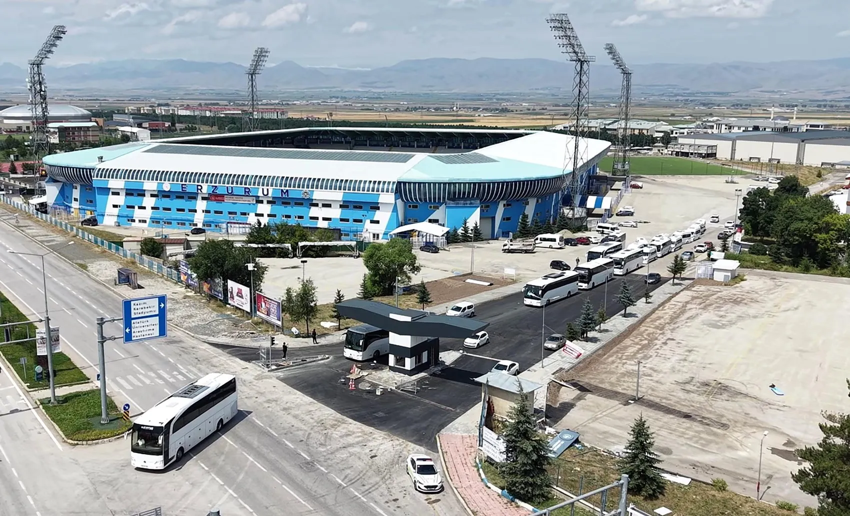 Erzurumspor taraftarı Diyarbakır yolunda