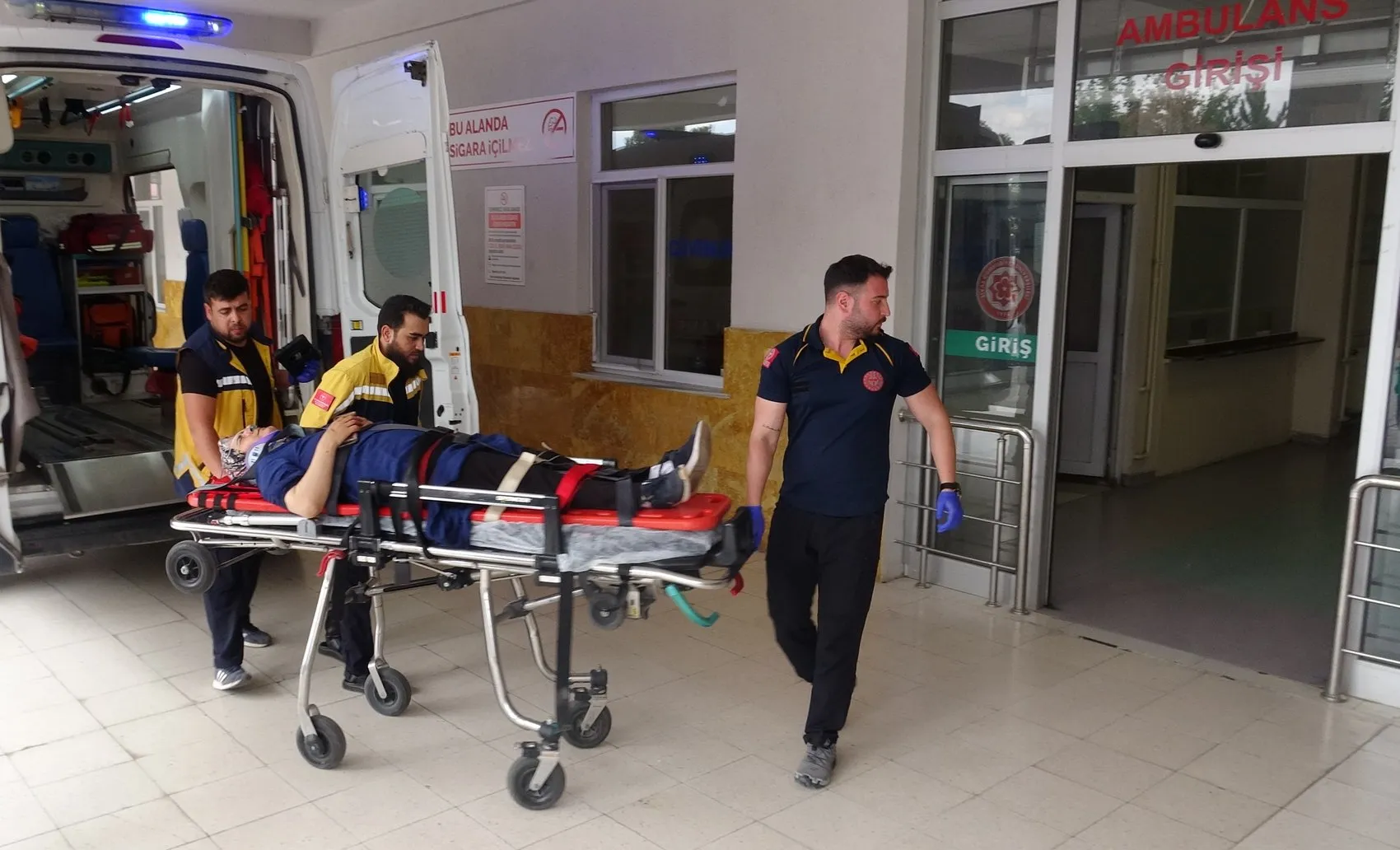Sivas yolunda minibüs dehşeti