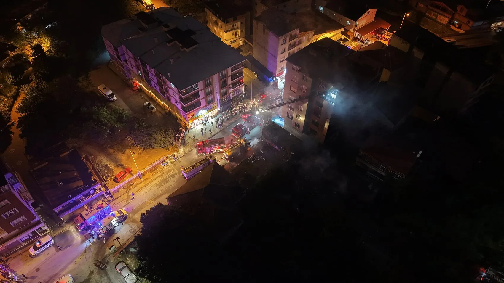 Samsun’da depo yangını korkuttu