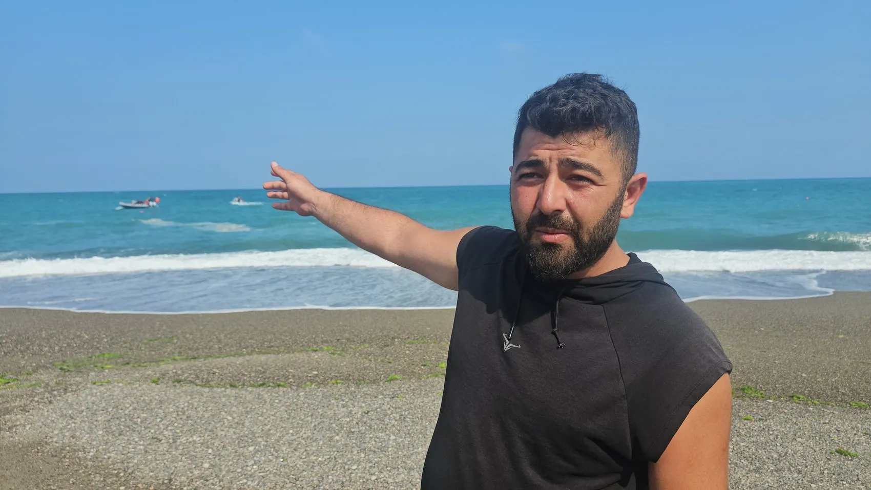Zonguldak Filyos sahilinde denize giren 16 yaşındaki genç kayboldu