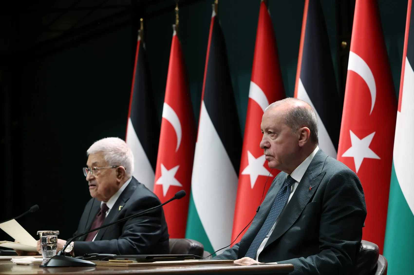 Erdoğan ve Abbas'tan Ankara'da kritik Filistin zirvesi