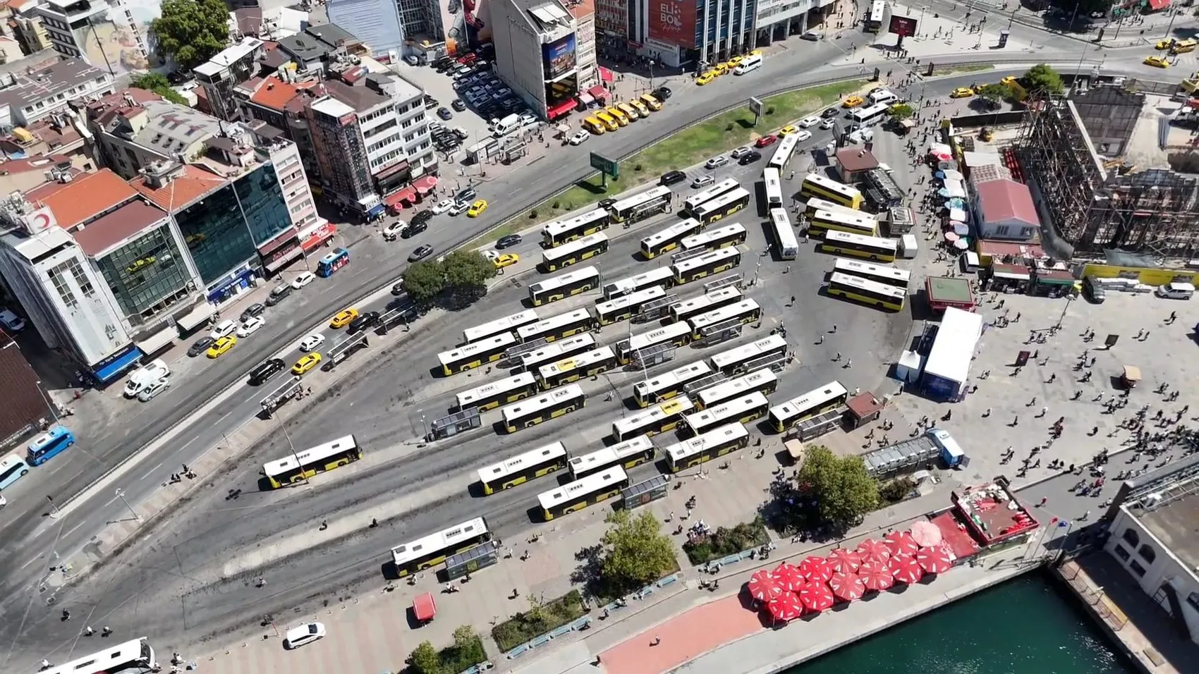 Kadıköy Rıhtım artık otobüslerden arınıyor