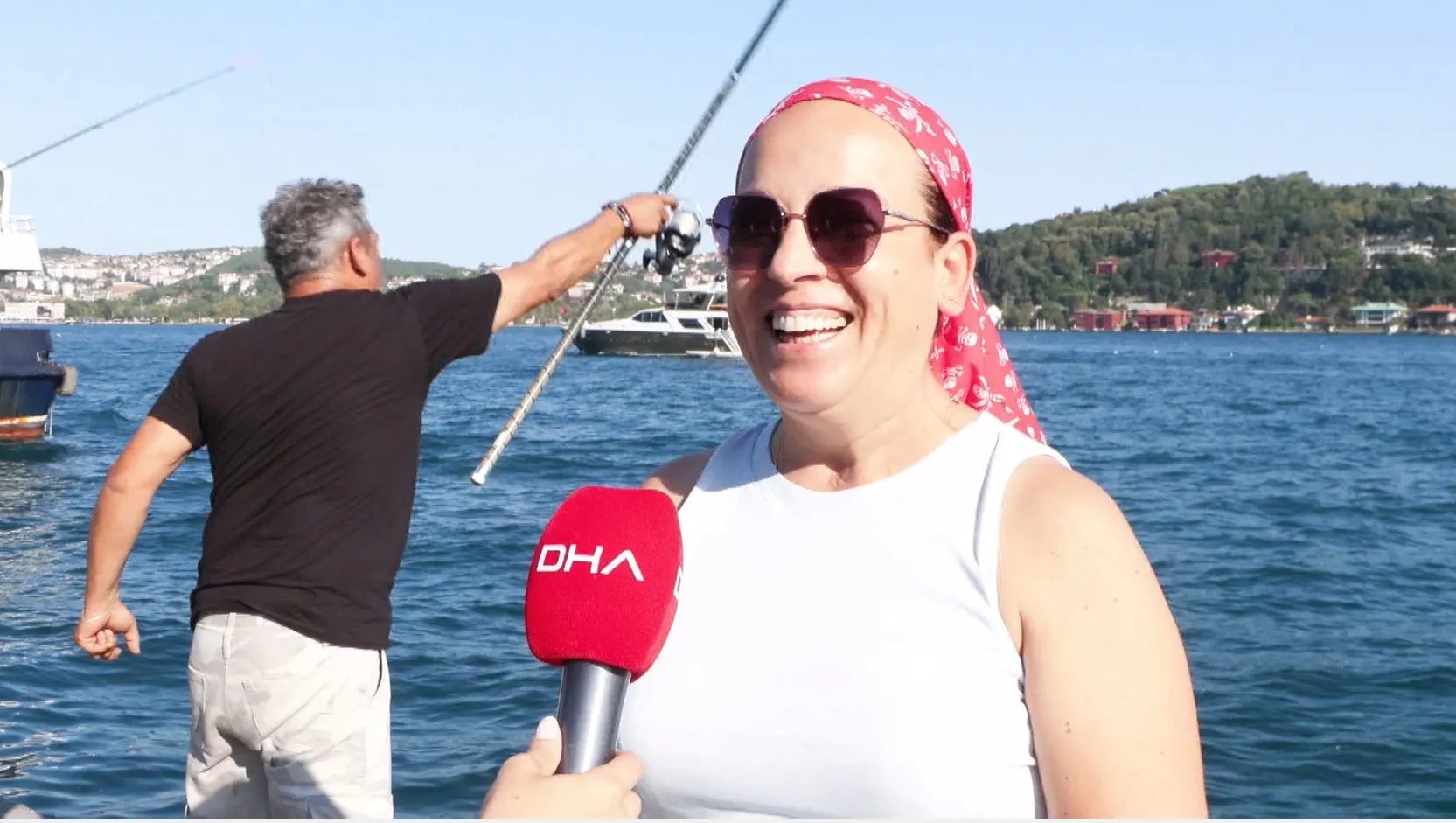 Sıcaklık 30’u geçti, İstanbul’un çaresi Bebek Sahili