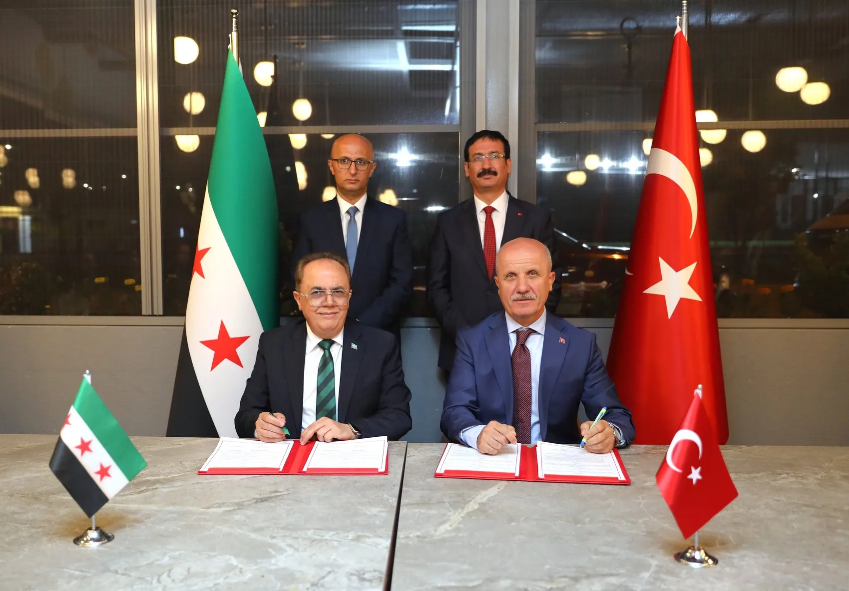 Şam’da Suriye-Türkiye Üniversitesi kurulması için imzalar atıldı