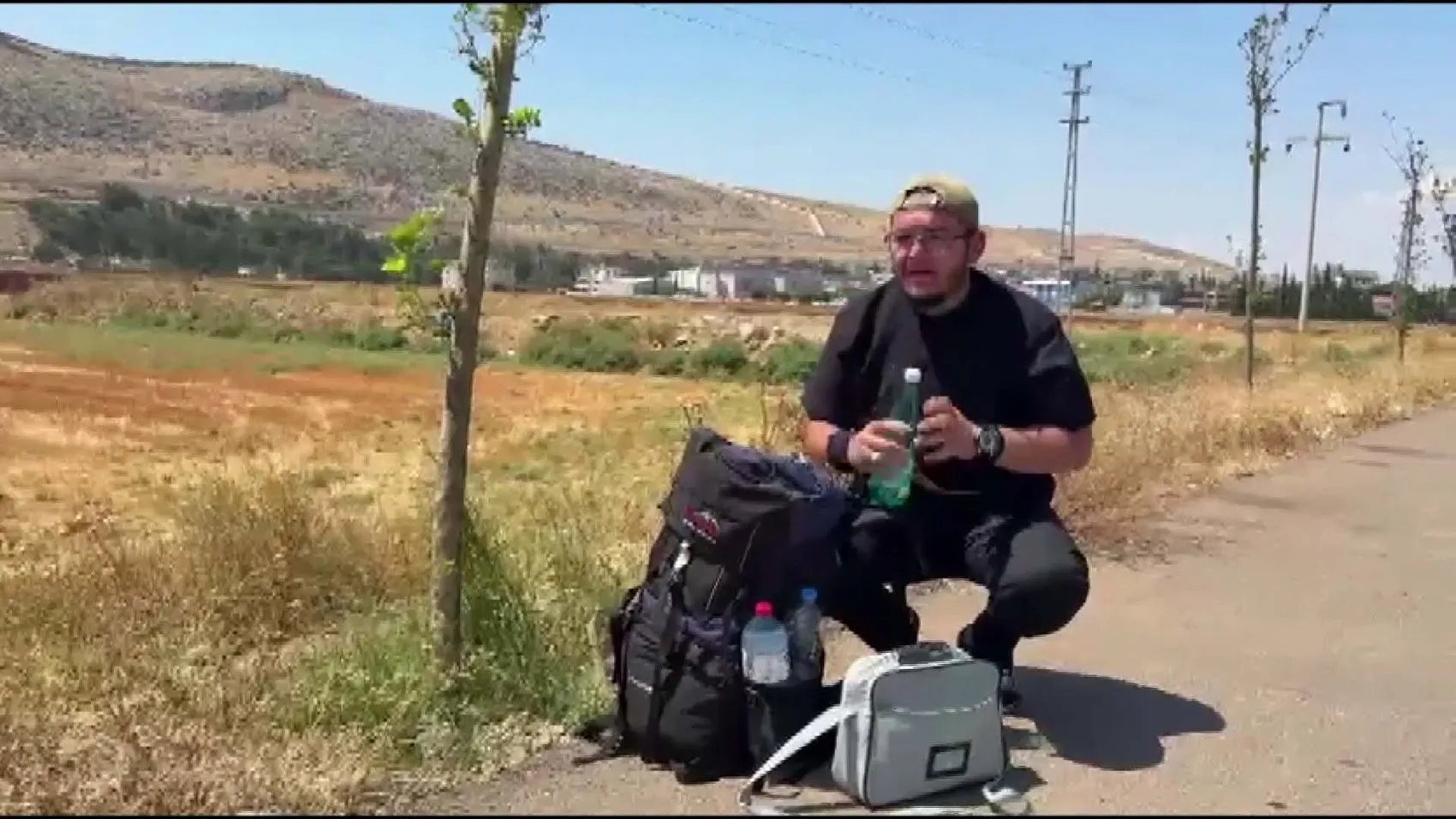 Giresunlu pilavcı ikinci kez otostopla kutsal topraklara gidiyor