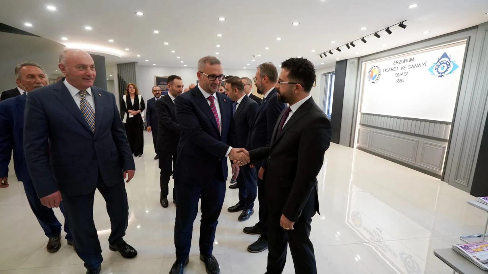 Merkez Bankası Başkanı Karahan Erzurum’da iş dünyasıyla buluştu