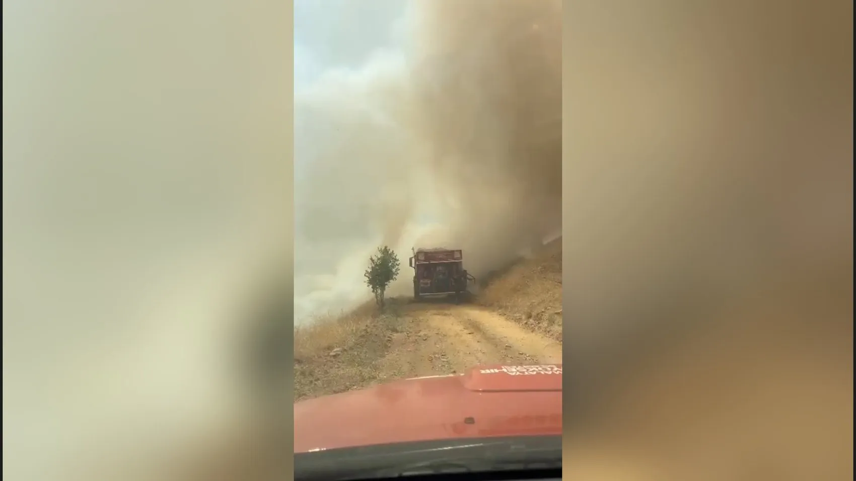 Pütürge’de orman yangını başladı